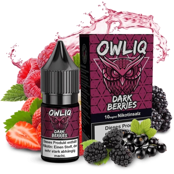 OWLIQ Nikotinsalz - Dark Berries